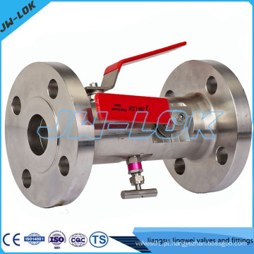 Flange End Double Block Bleed DBB Valve